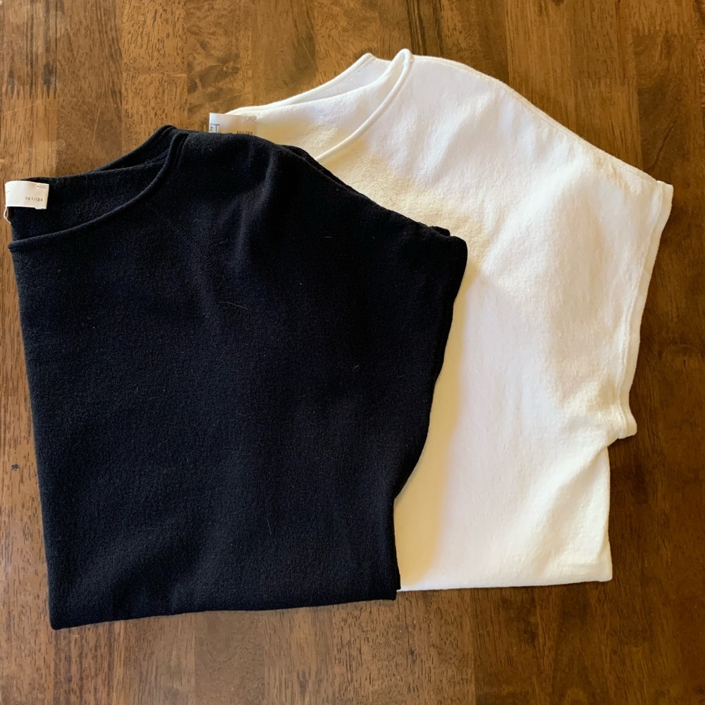 Black and White Loft Shirt